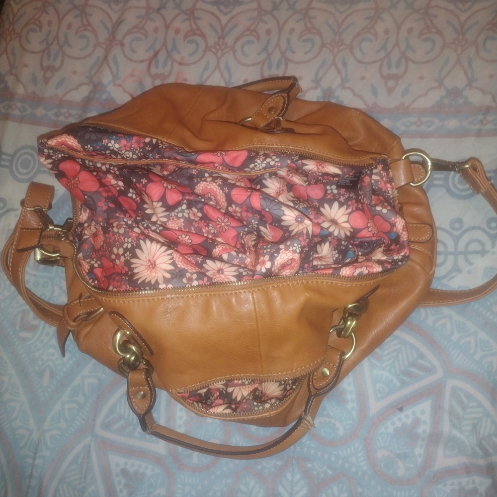 Tan Leather Women's Bag
